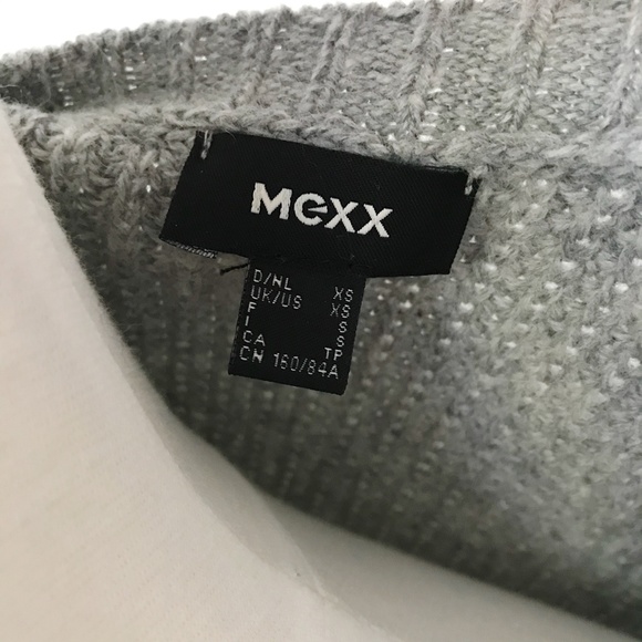 3/$25 Mexx Short Sleeve Wool Knit Cropped Sweater - Picture 3 of 5